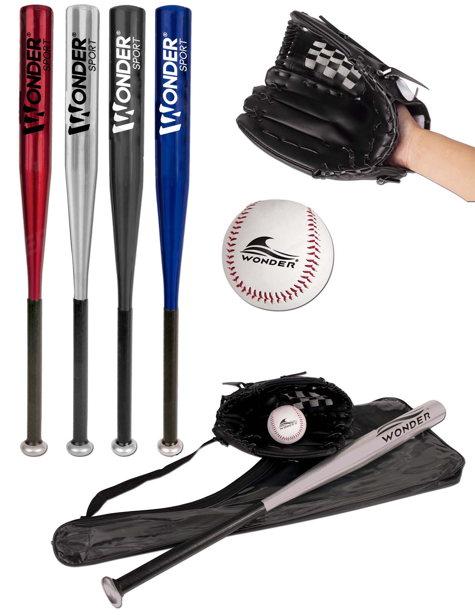 Kit De Baseball Con Bate De 29” Guante